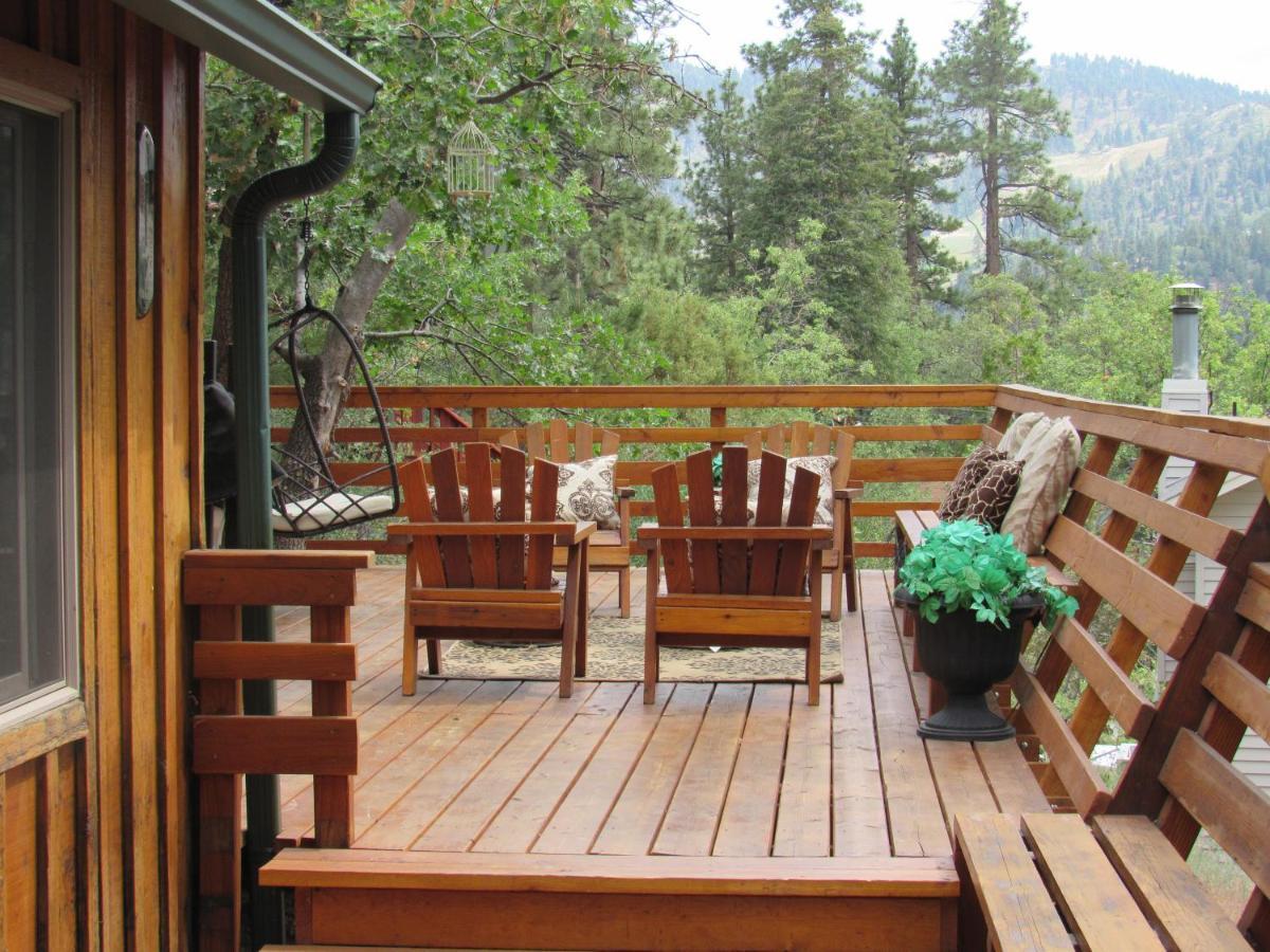 Hillside Hideaway -View Of Ski Slope From Charming Deck Биг Бэар Лейк Экстерьер фото